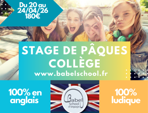 Stage vacances Pâques collège